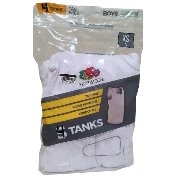 Fruit of the Loom Lot de 5 t-shirts pour garçon 61-019-0, Rouge, 3